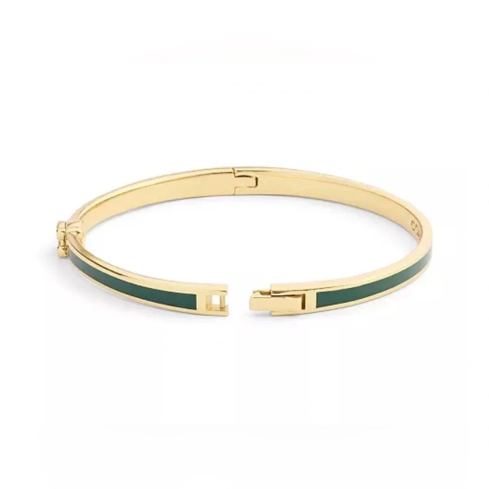 Coach Gold and Green Bracelet - Picture 2 of 5